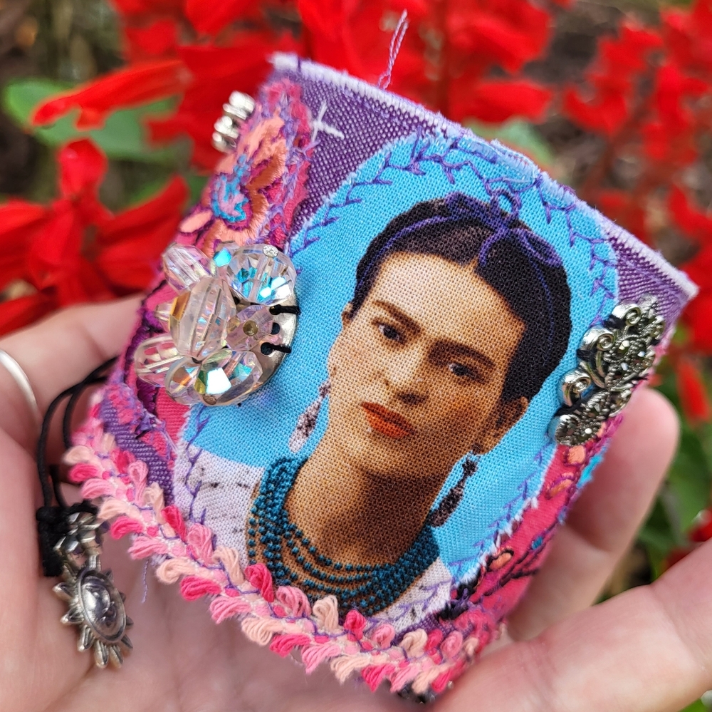 Frida Khalo Boho Cuff Bracelet